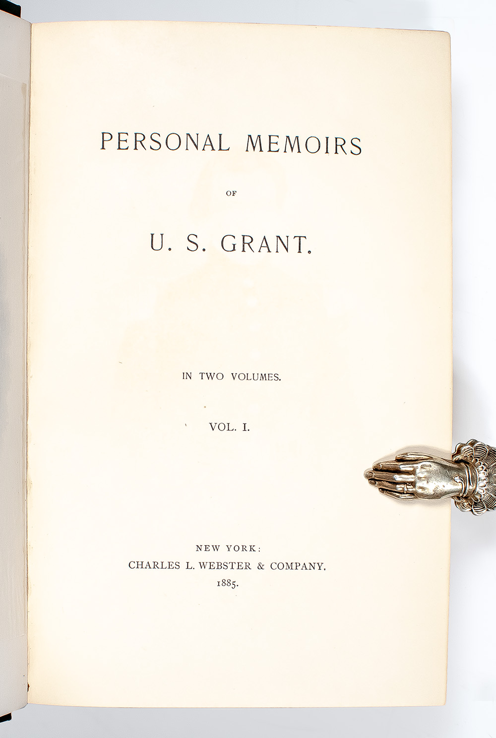 Personal Memoirs of U.S. Grant.