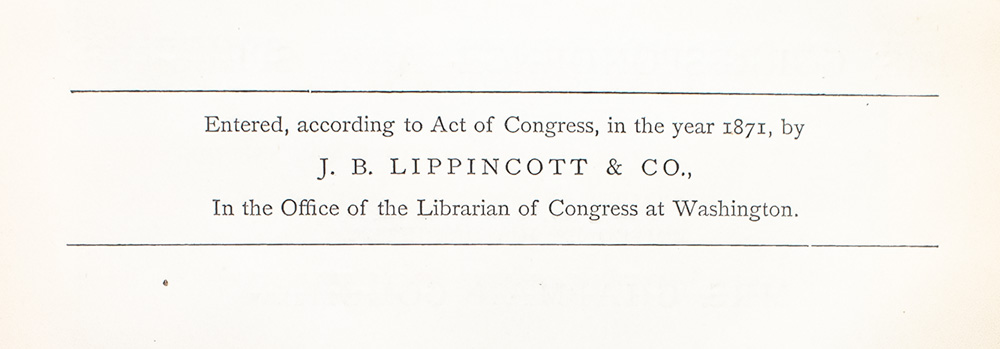 The Life of John J. Crittenden: With Selections from His Correspondence and Speeches.