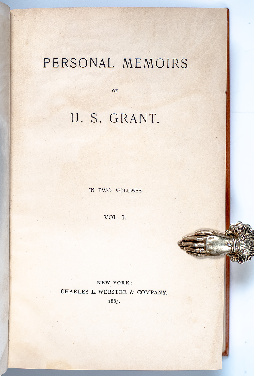 Personal Memoirs of U.S. Grant.