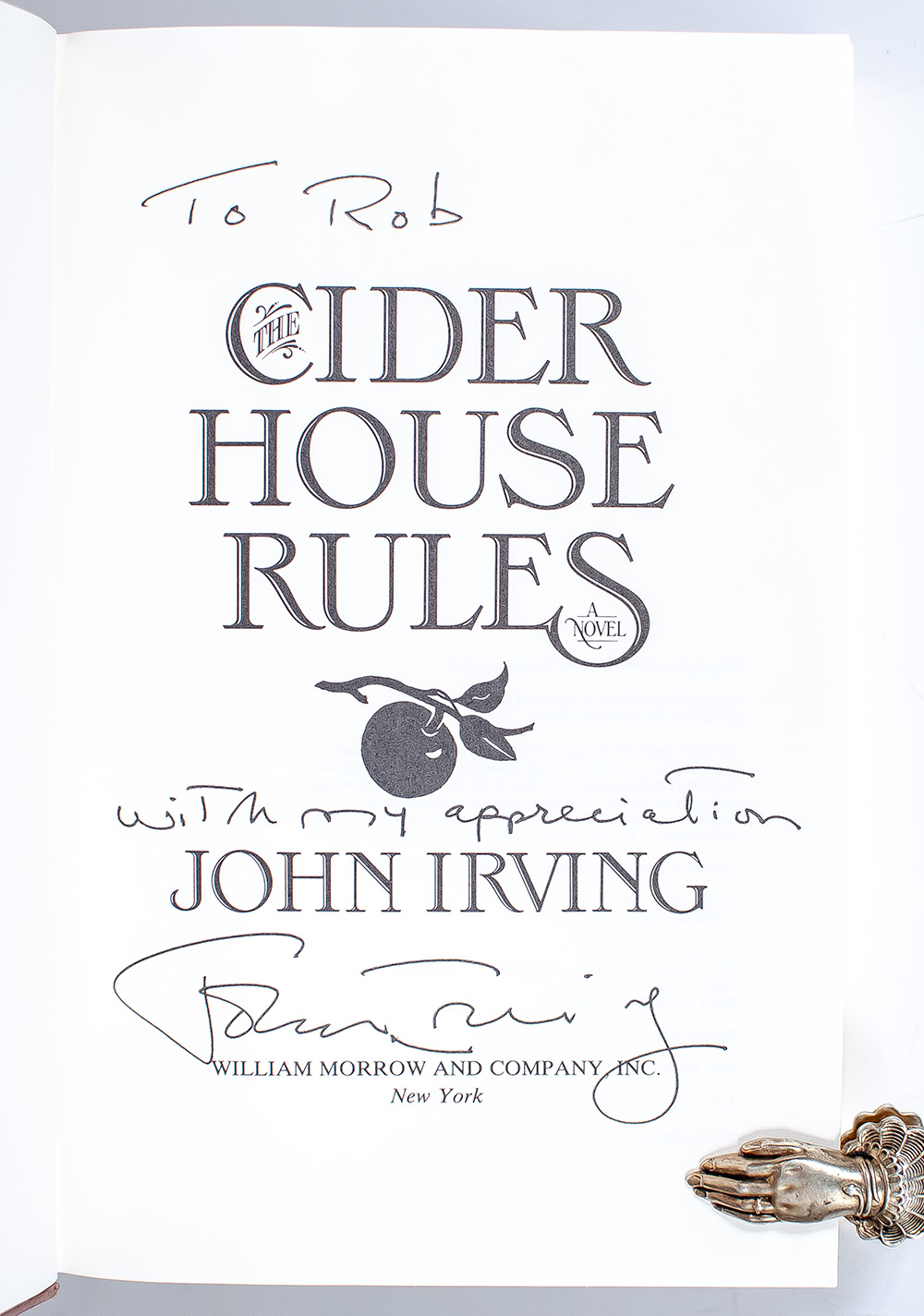 The Cider House Rules.