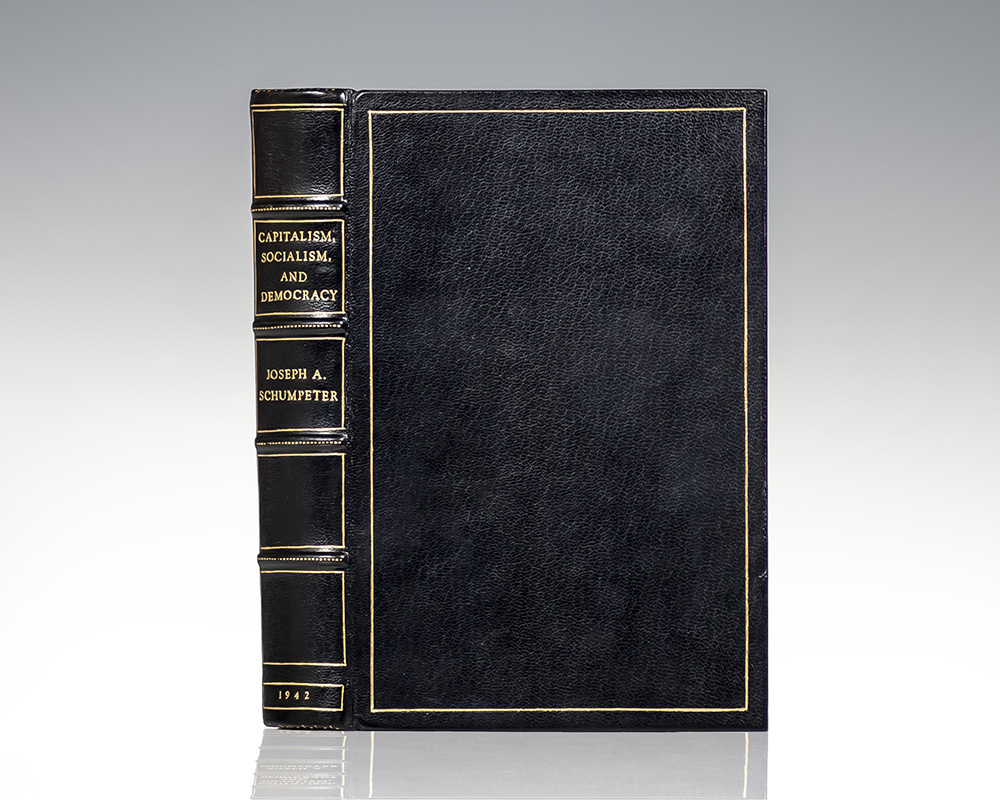 Capitalism Socialism and Democracy.