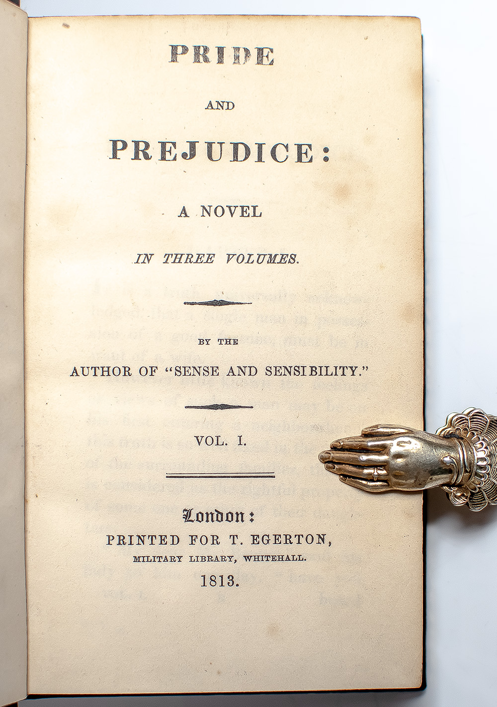 Pride and Prejudice: A Novel.