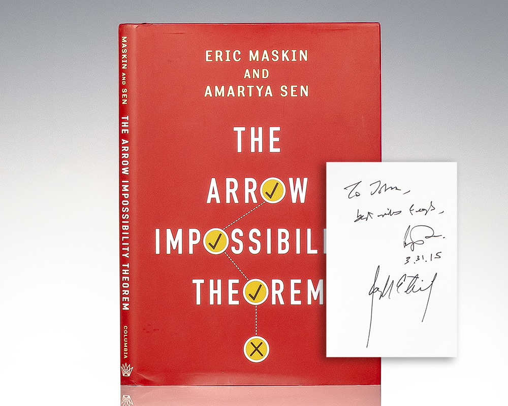 The Arrow Impossibility Theorem (Kenneth J. Arrow Lecture Series).