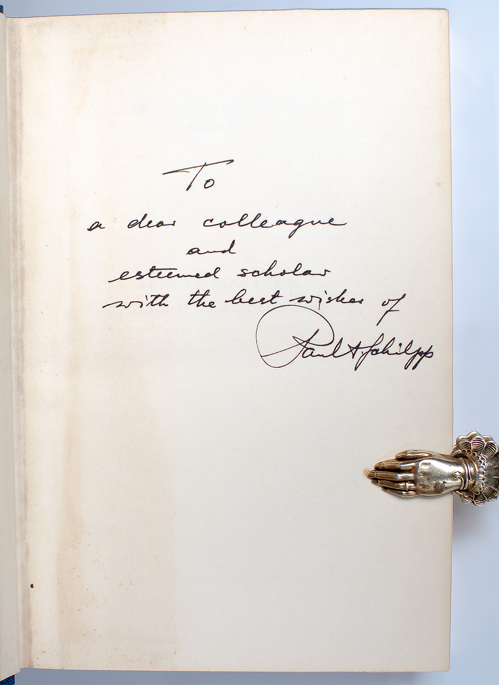 Albert Einstein: Philosopher-Scientist.