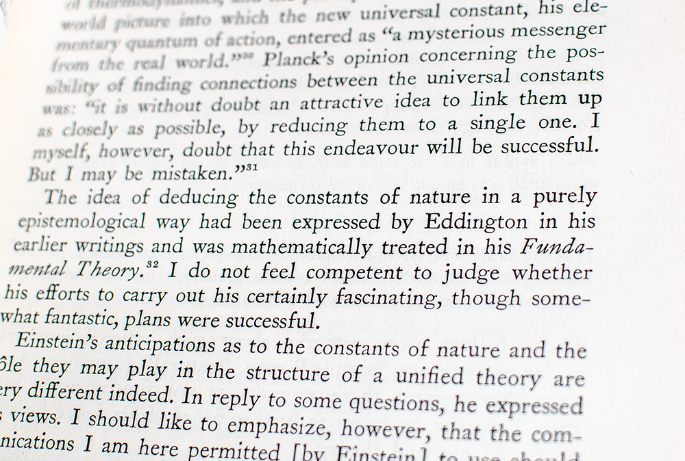 Albert Einstein: Philosopher-Scientist.