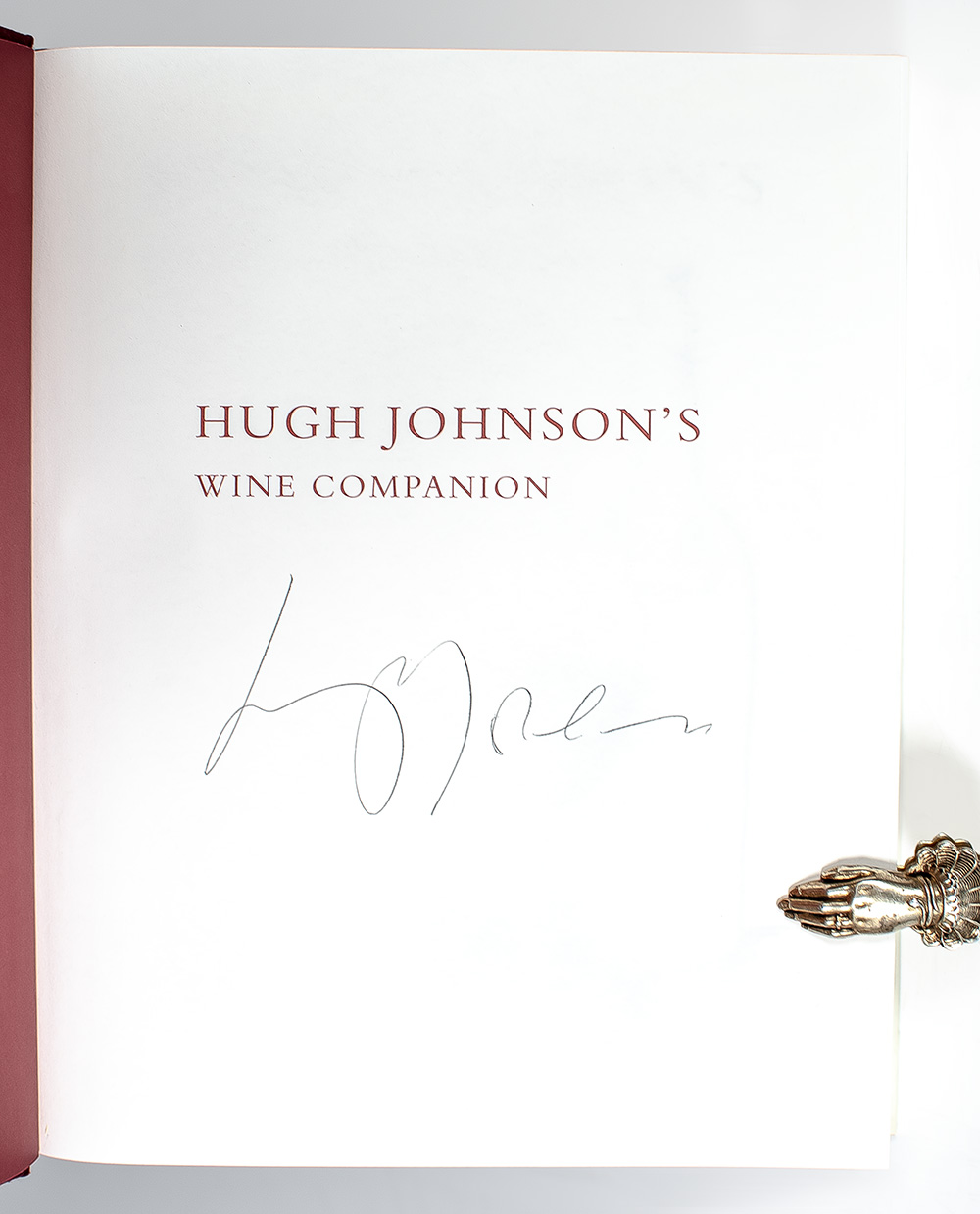 Hugh Johnson's Wine Companion: The Encyclopedia of Wines Vineyards & Winemakers.