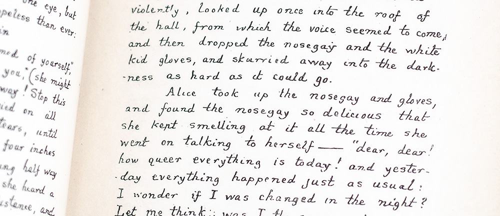 Alice's Adventures Under Ground.