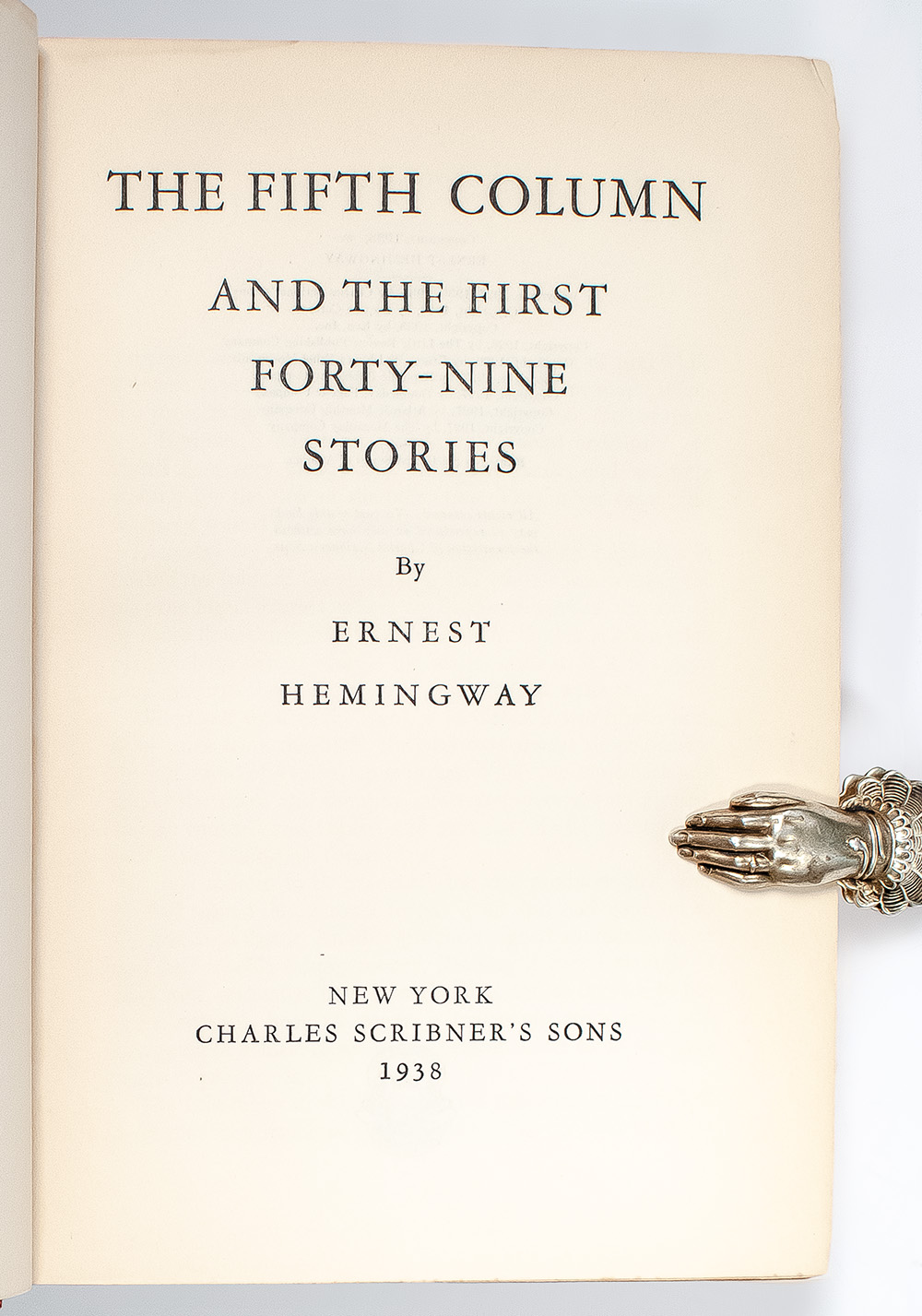 The Fifth Column and the First Forty-Nine Stories.