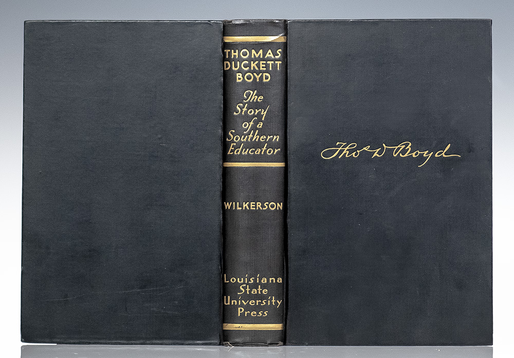 Thomas Duckett Boyd: The Story of a Southern Educator.