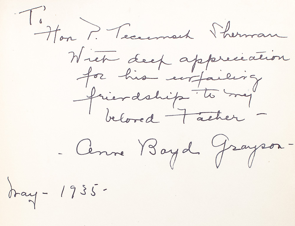 Thomas Duckett Boyd: The Story of a Southern Educator.