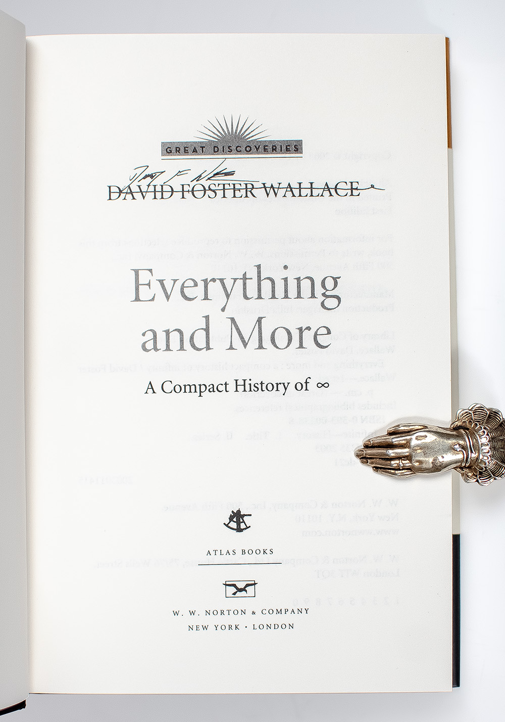 Everything and More: A Compact History of Infinity.