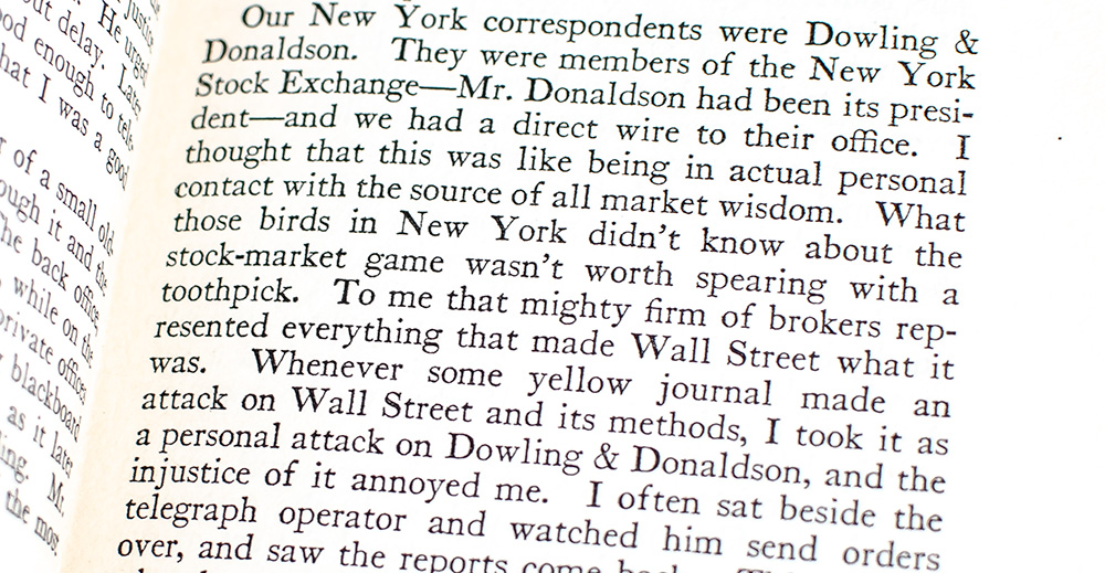 The Making of a Stockbroker.