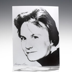 Harper Lee Signed Photogaph.