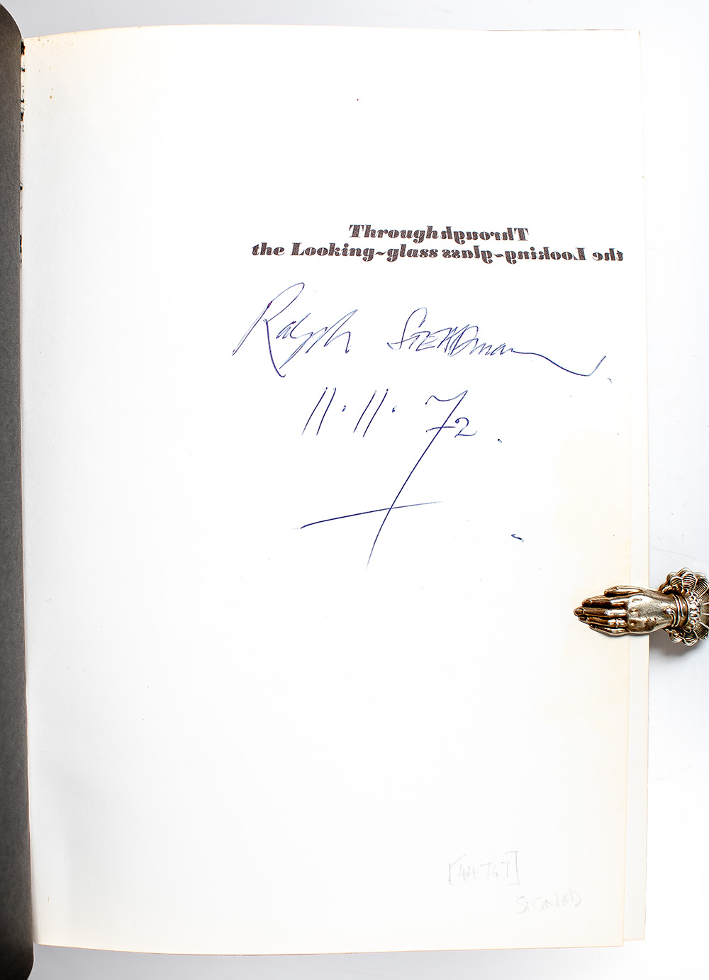 Through the Looking Glass and What Alice Found There.