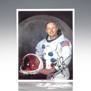 Neil Armstrong Signed Photograph.