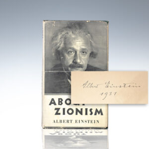 About Zionism: Speeches and Letters.