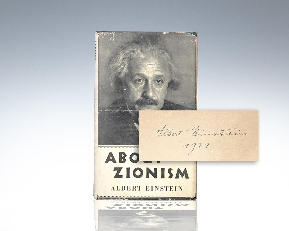 About Zionism: Speeches and Letters.