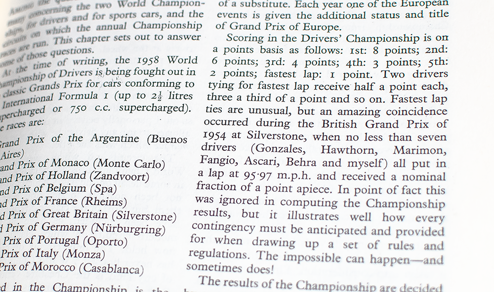 Stirling Moss's Second Book of Motor Sport.