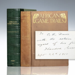 African Game Trails. An Account of the African Wanderings of an American Hunter-Naturalist.