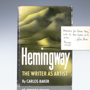Hemingway: The Writer as Artist