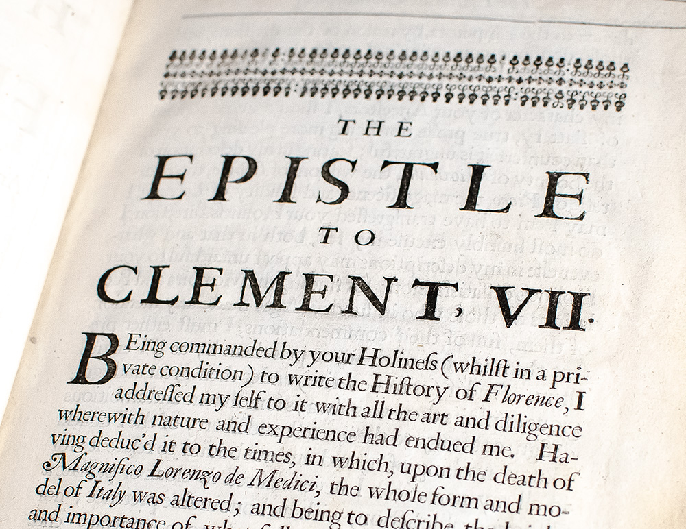 The Works of the Famous Nicholas Machiavel, Citizen and Secretary of Florence. Written originally in Italian, and from thence newly and faithfully translated into English.