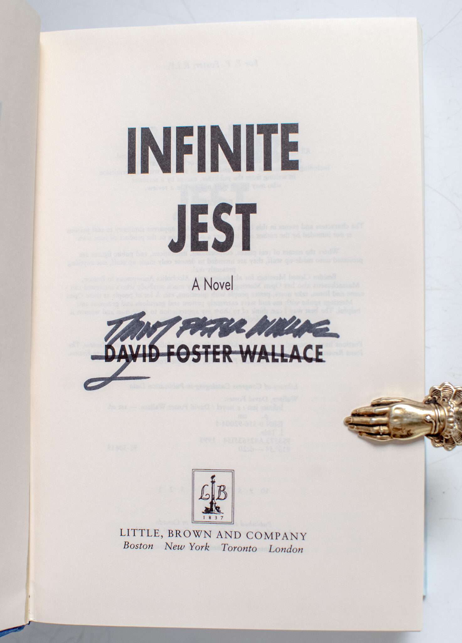 Infinite Jest: A Novel.