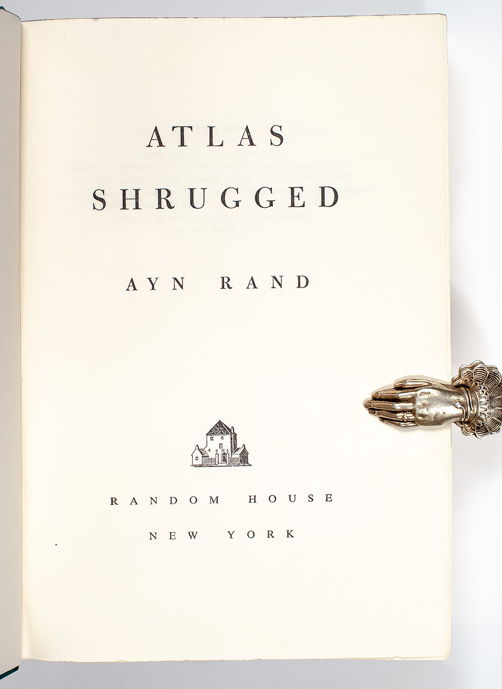 Atlas Shrugged.