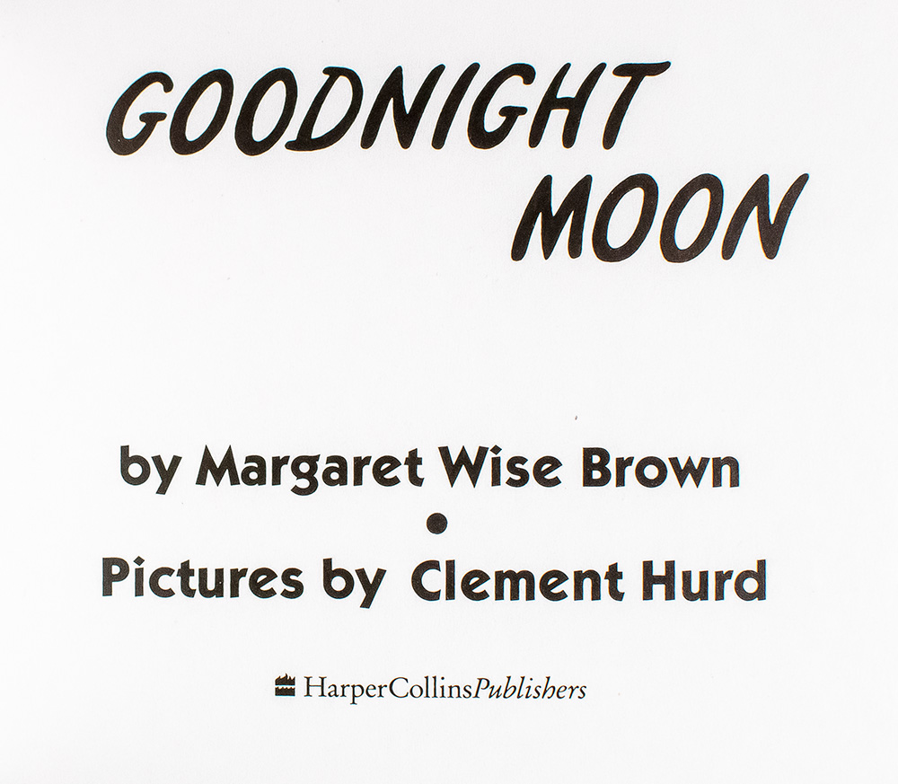 Goodnight Moon.