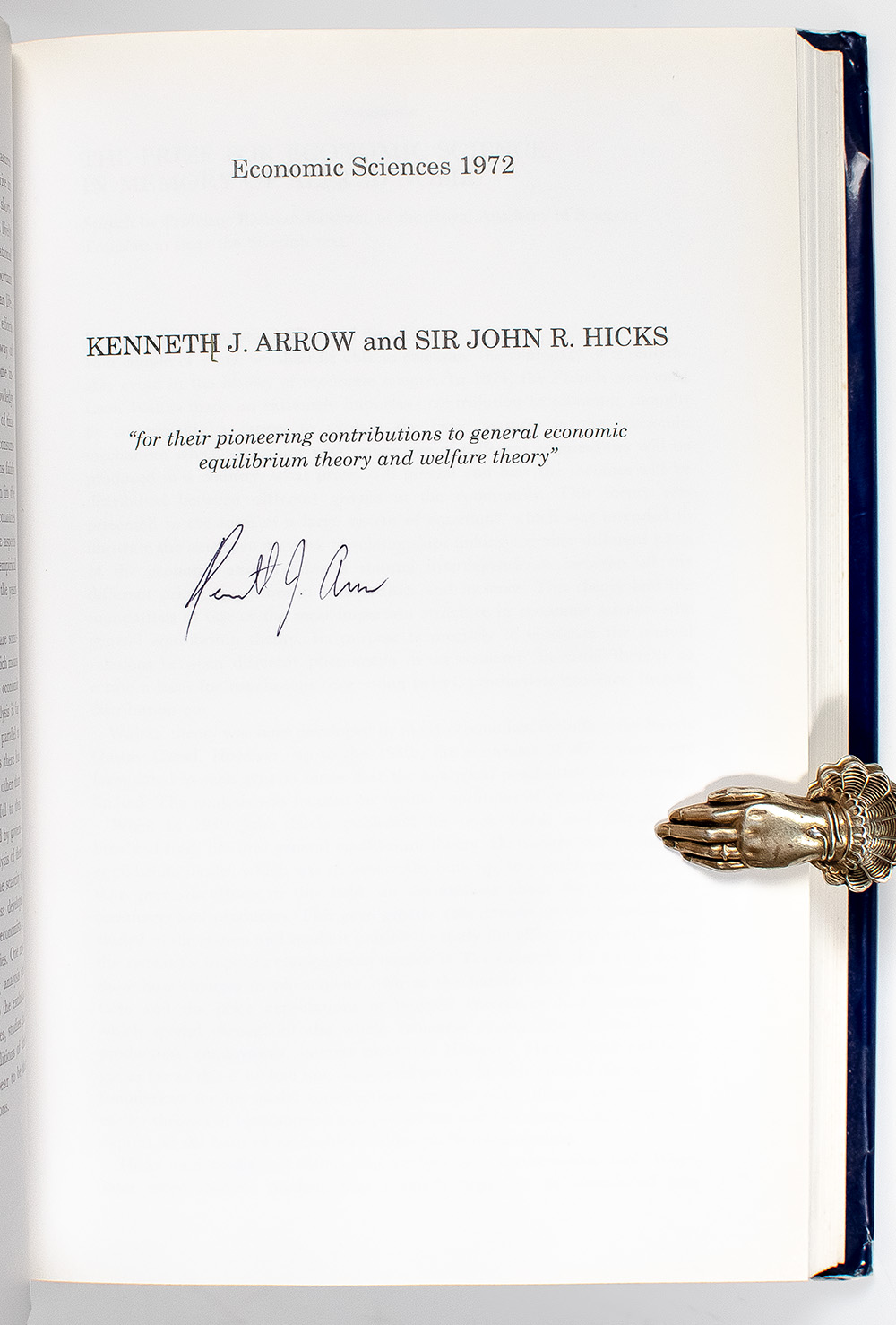 Nobel Lectures: Economic Sciences 1969-1980.