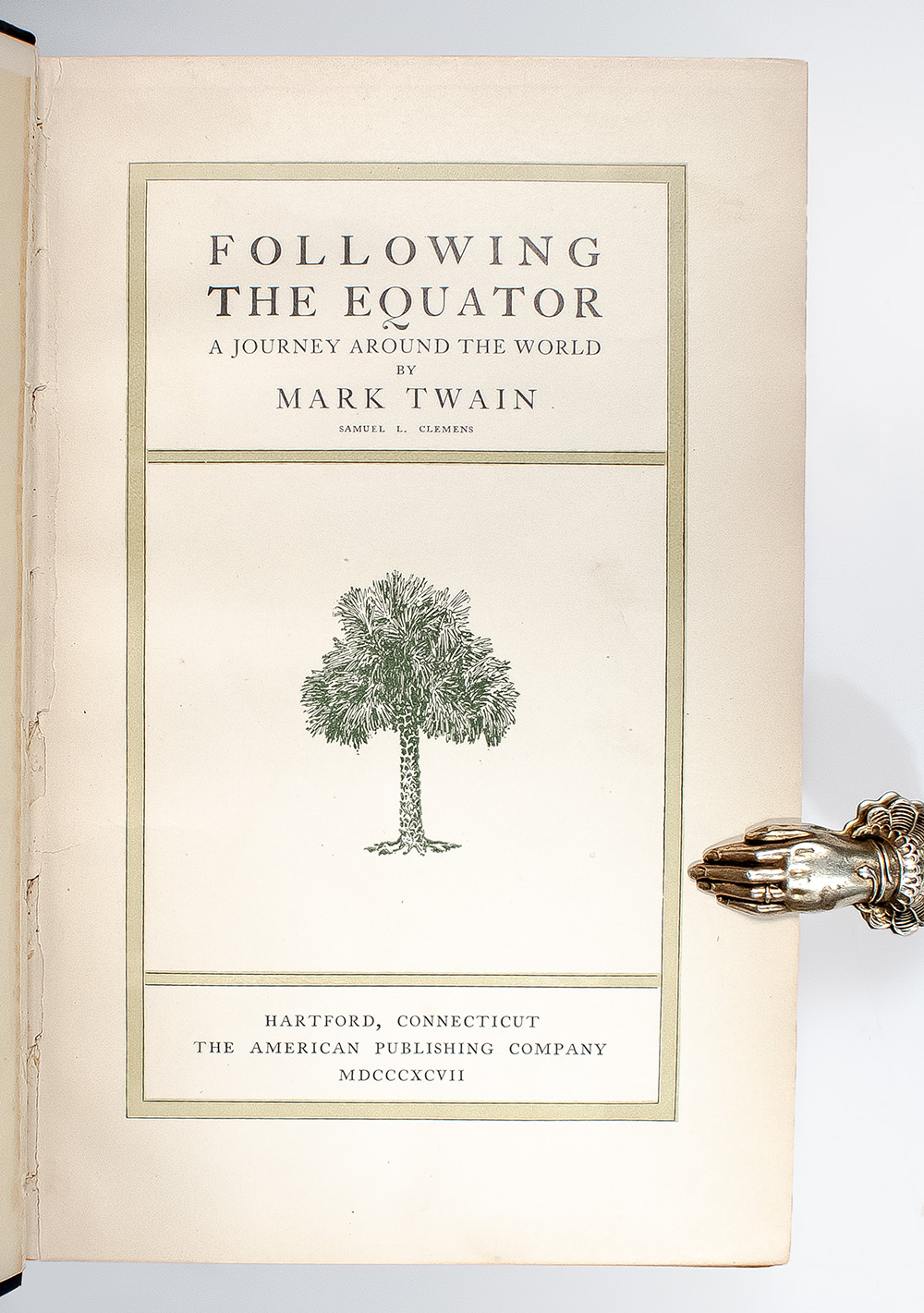 Following the Equator: A Journey Around the World.