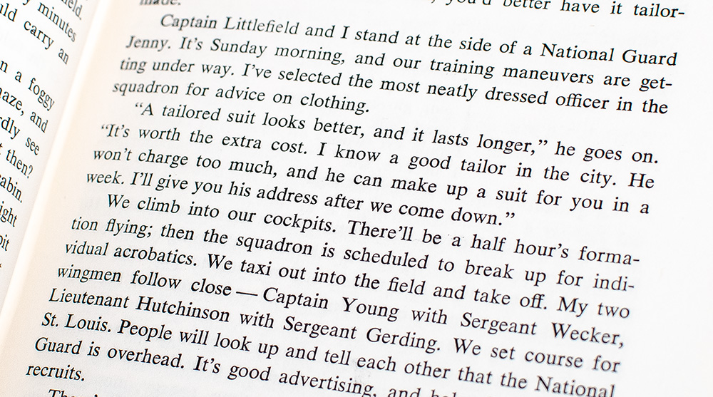 The Spirit of St. Louis.