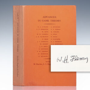 Advances In Game Theory.