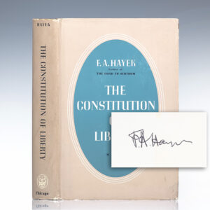 The Constitution of Liberty.