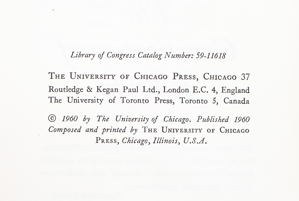 The Constitution of Liberty.