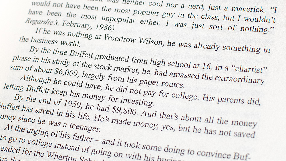 Of Permanent Value: The Story of Warren Buffett.
