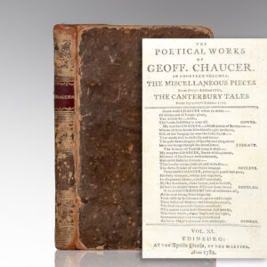 The Poetical Works of Geoffrey Chaucer.