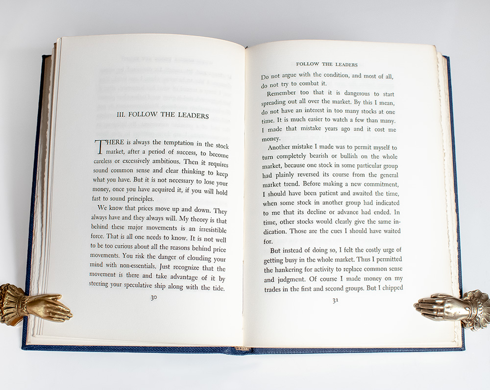 How to Trade in Stocks: The Livermore Formula for Combining Time Element and Price.