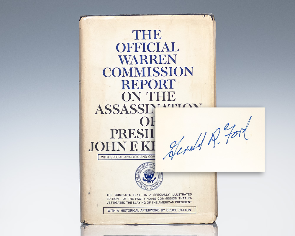 The Official Warren Commission Report on the Assassination of President John F. Kennedy.
