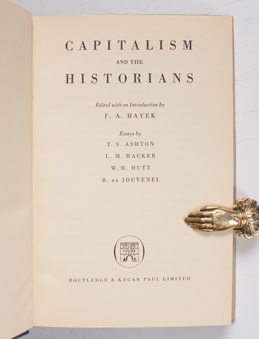 Capitalism and the Historians.