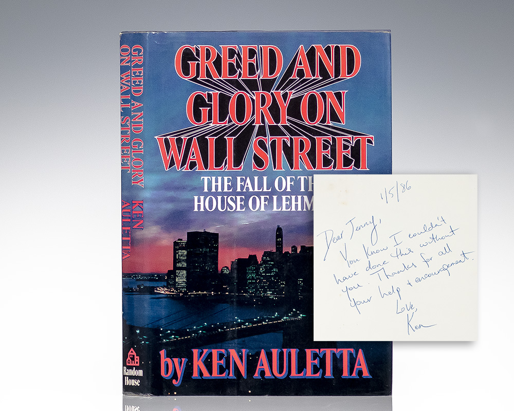Greed and Glory on Wall Street: The Fall of the House of Lehman.