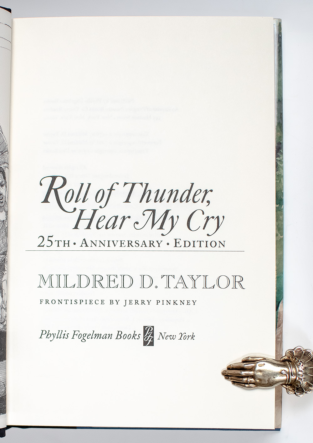 Roll of Thunder, Hear My Cry.