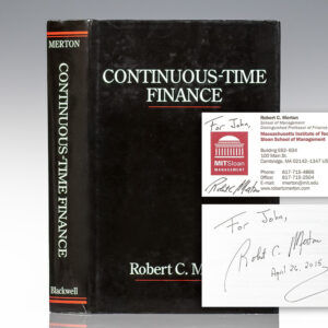 Continuous-Time Finance.