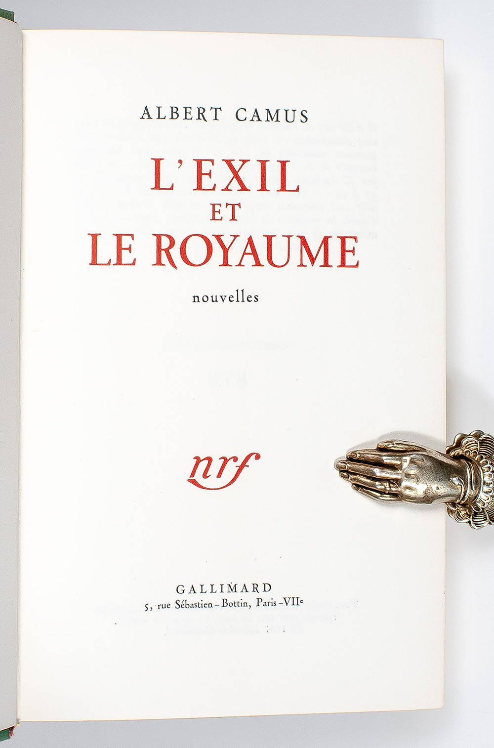 L'Exil et Le Royaume.