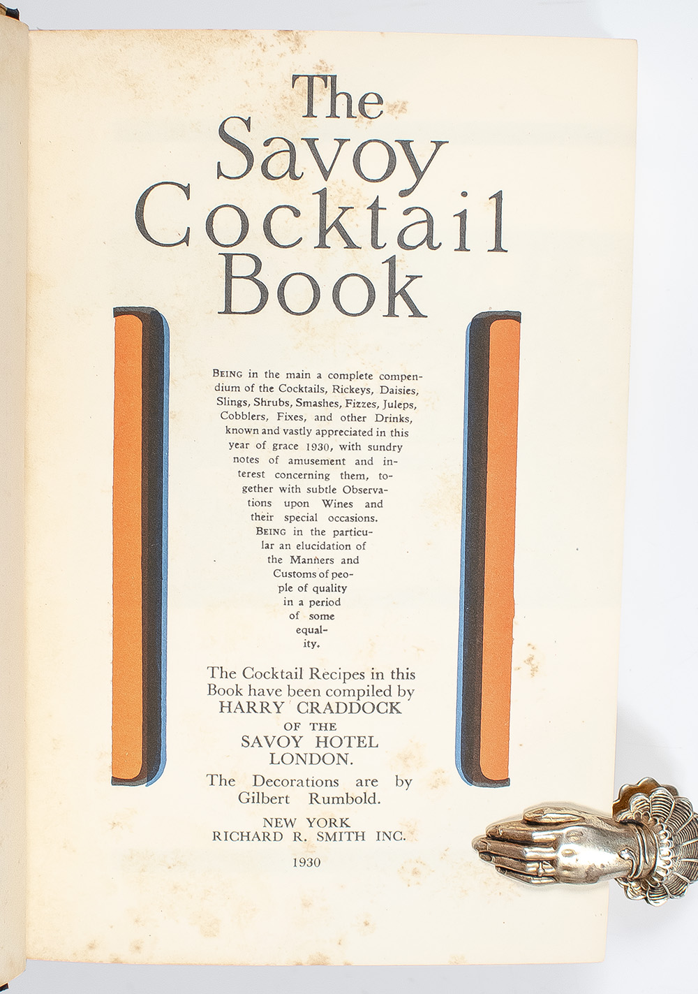 The Savoy Cocktail Book.