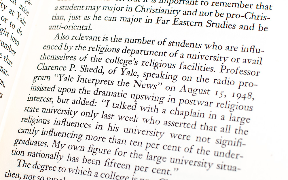 God and Man at Yale: The Superstitions of "Academic Freedom".
