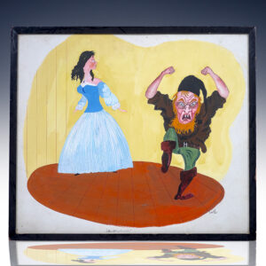 John Le Carré Original Painting of 'Rumpelstiltskin.'
