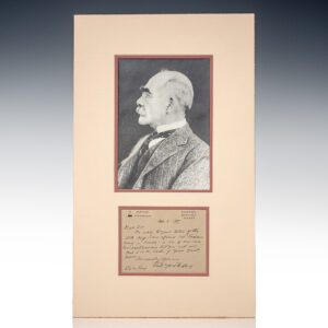 Rudyard Kipling Autograph Letter Signed.