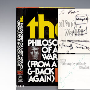 The Philosophy of Andy Warhol (From A to B and Back Again).
