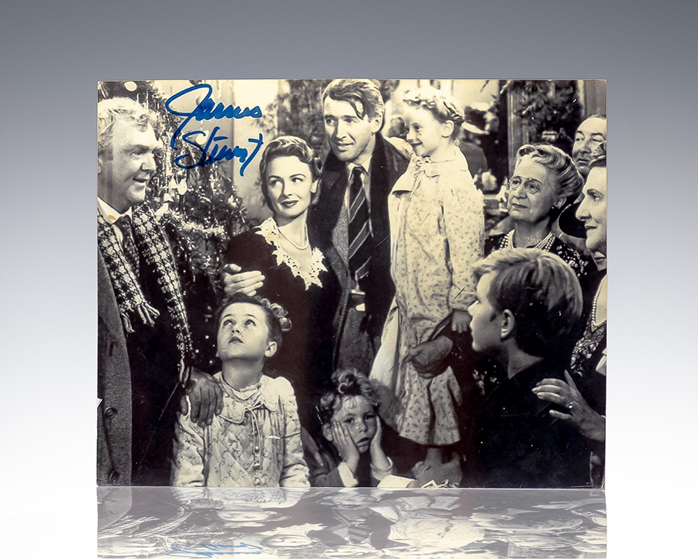 James Stewart Signed Photograph.
