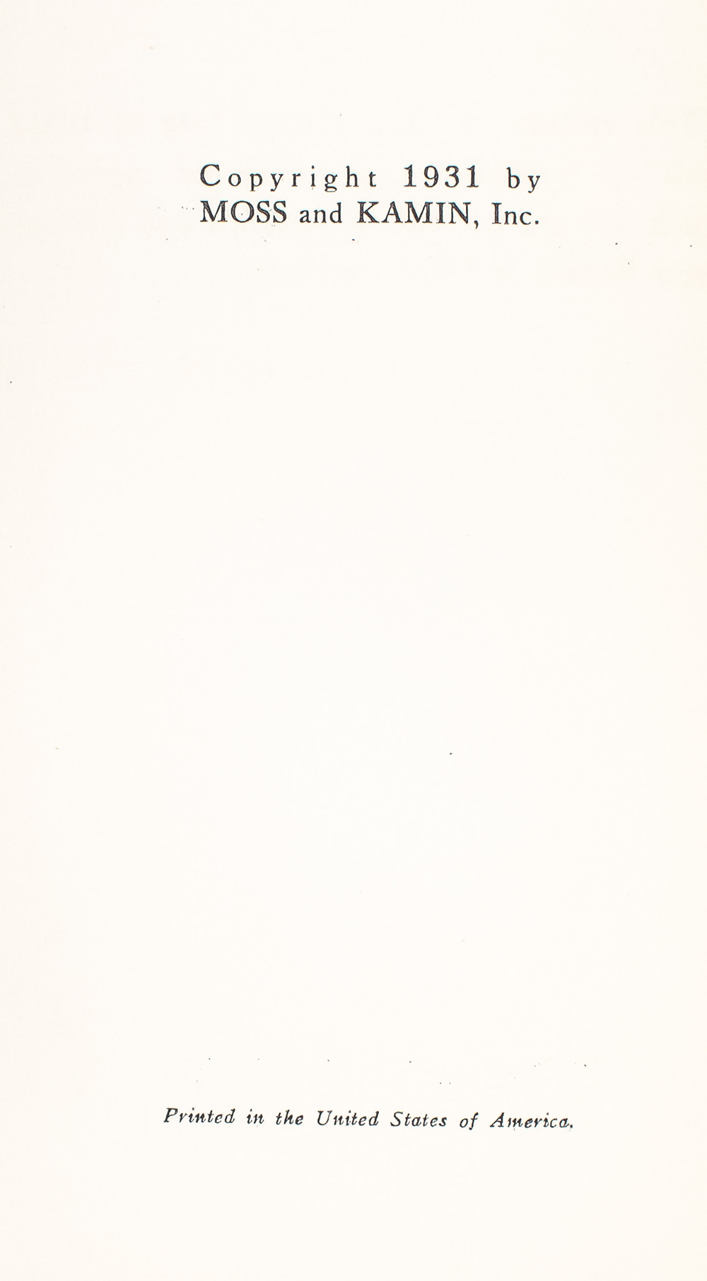 The Dream Life of Balso Snell.